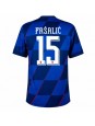 Kroatien Mario Pasalic #15 Auswärtstrikot EM 2024 Kurzarm